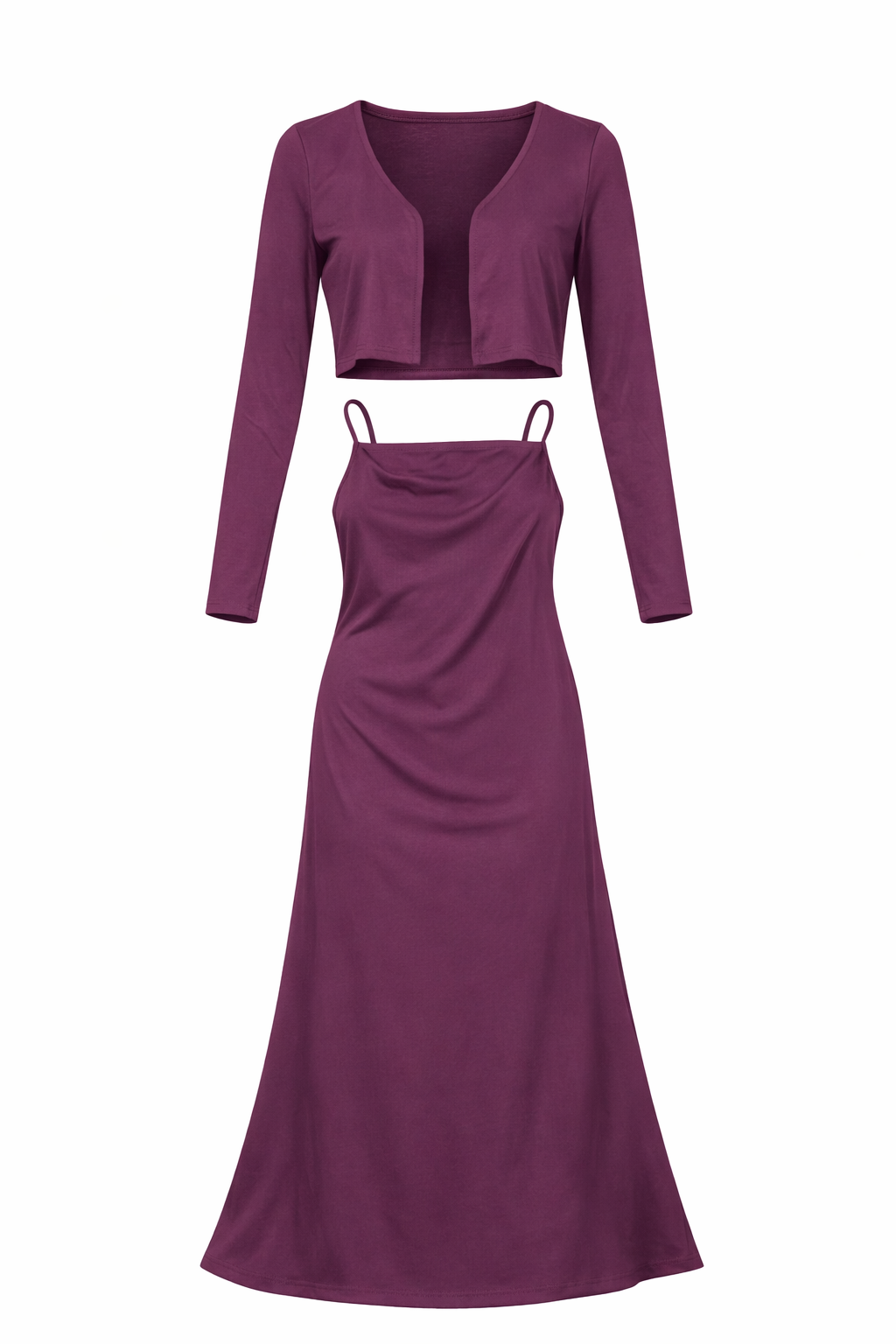 Plum Whisper Co-ord
