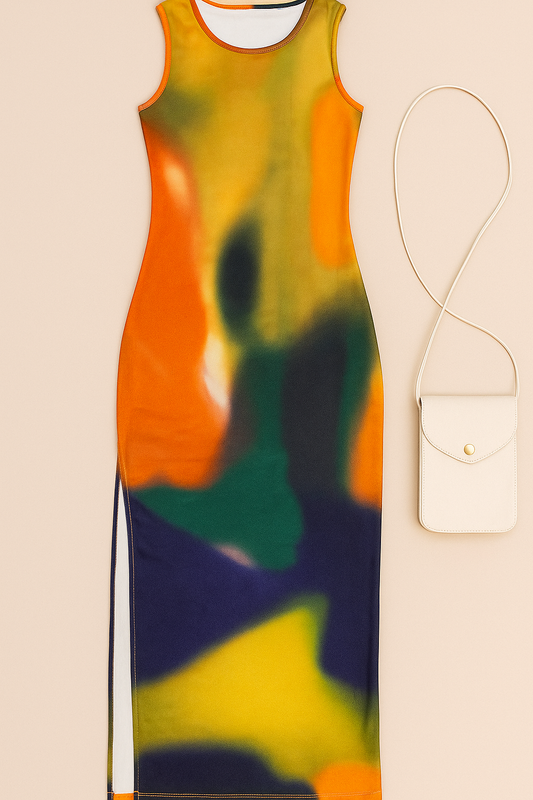 The Gradient Groove Dress