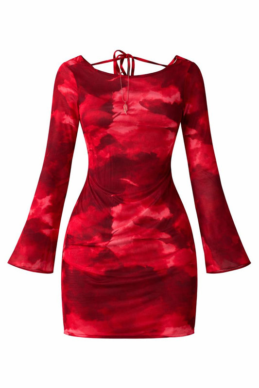Crimson Mirage Dress
