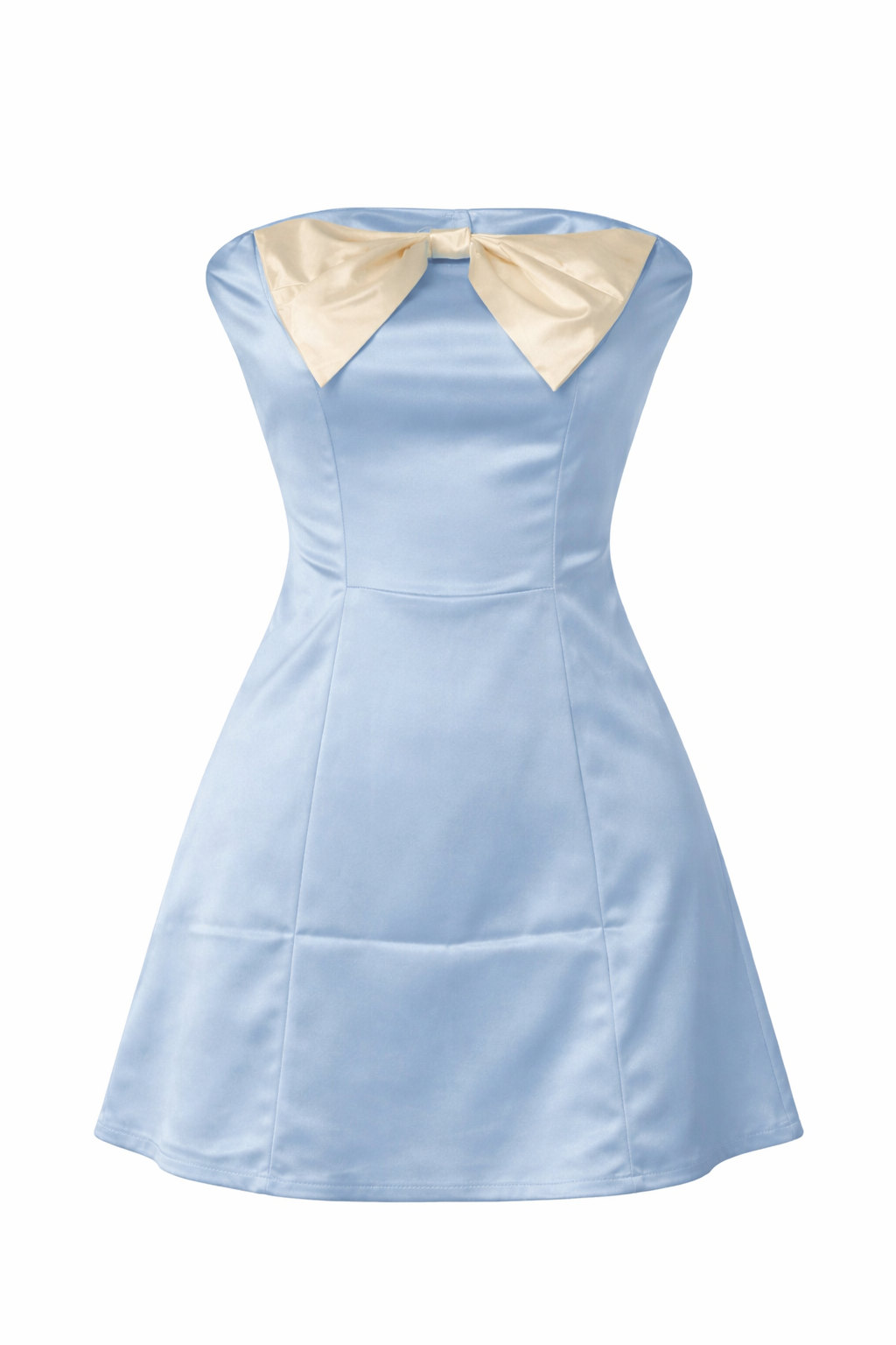 Bluebell Bow Satin Mini