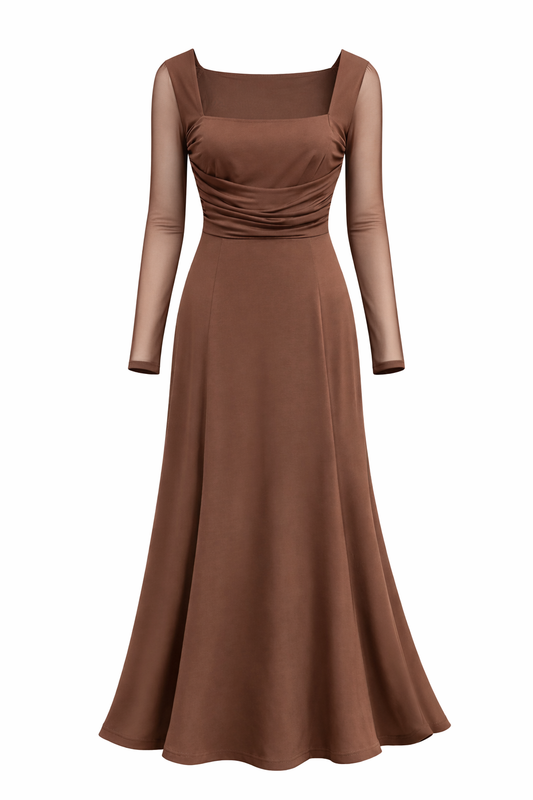 Mocha Muse Dress