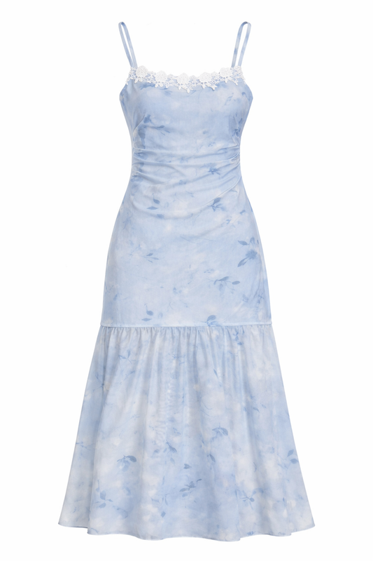 Blueberry Milk Drop Dress