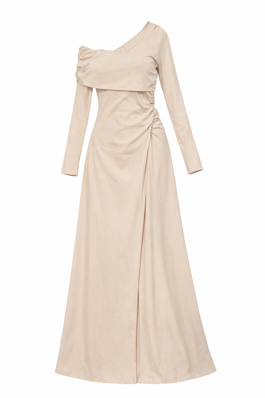 Sand Drape Muse Dress