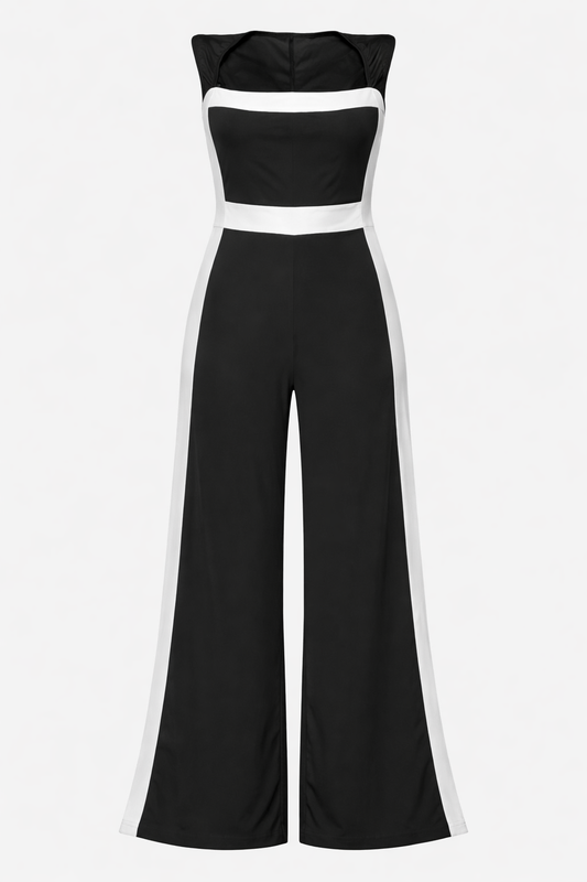Black & White Babe Jumpsuit