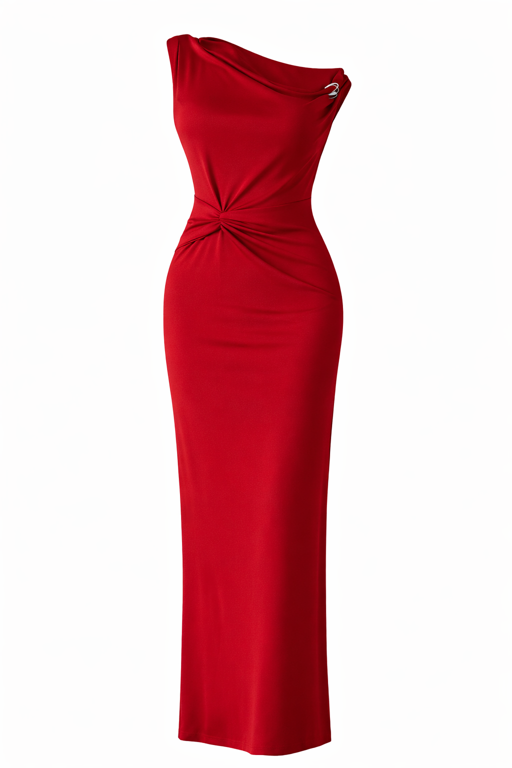 Scarlet Afterglow Gown