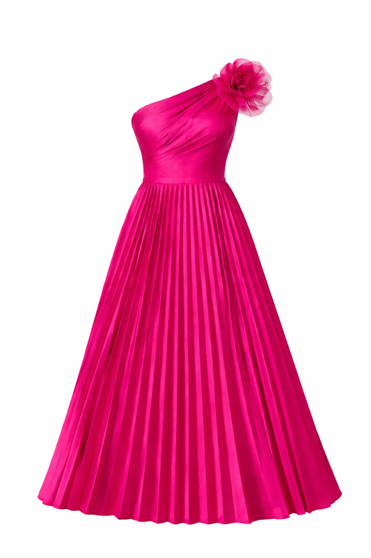 Fuchsia Bloom Dress