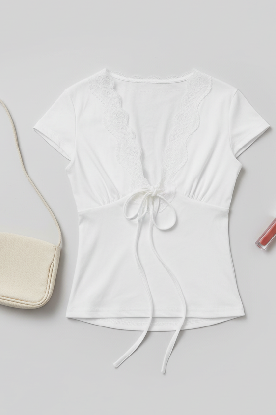 Angel Energy Tie Top