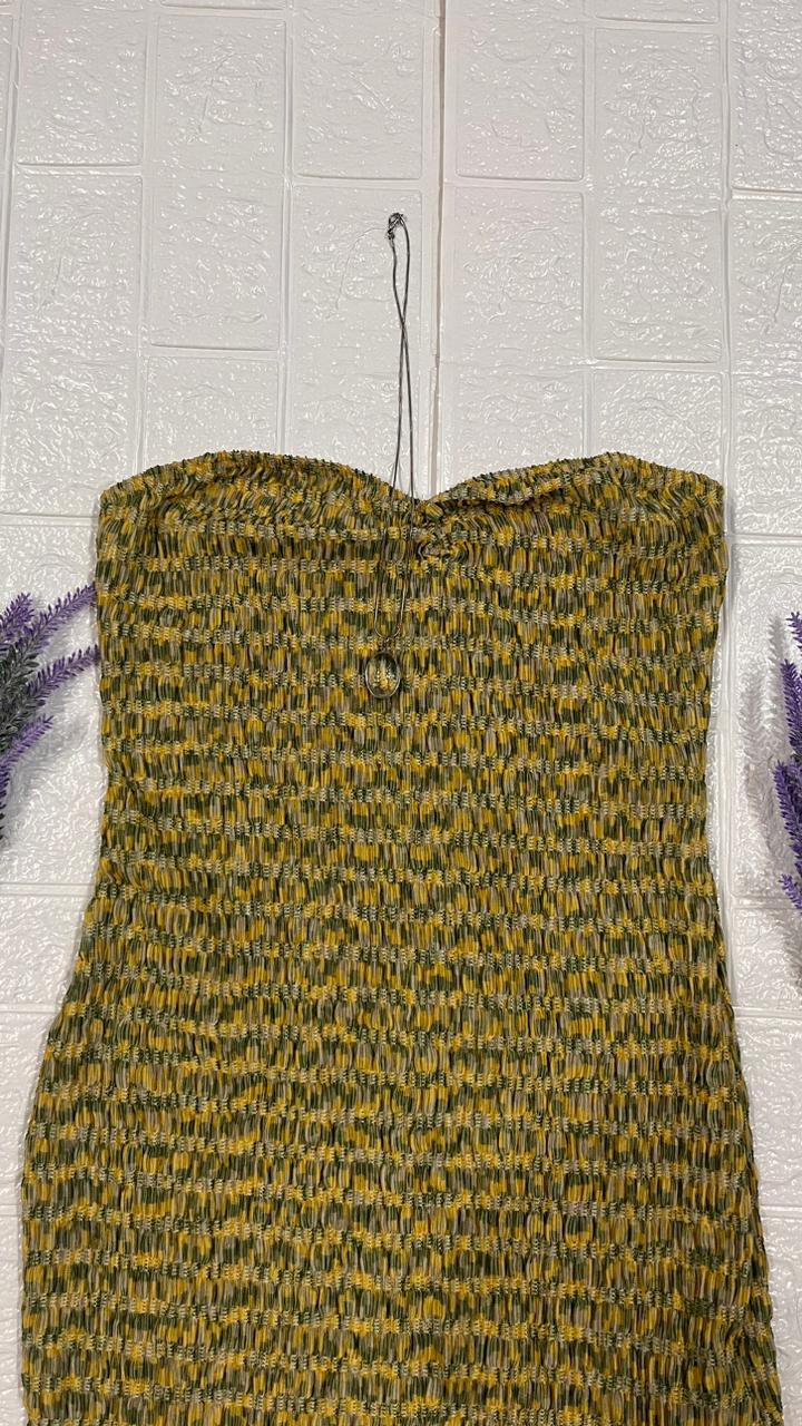 Lemon Spritz Smocked Mini