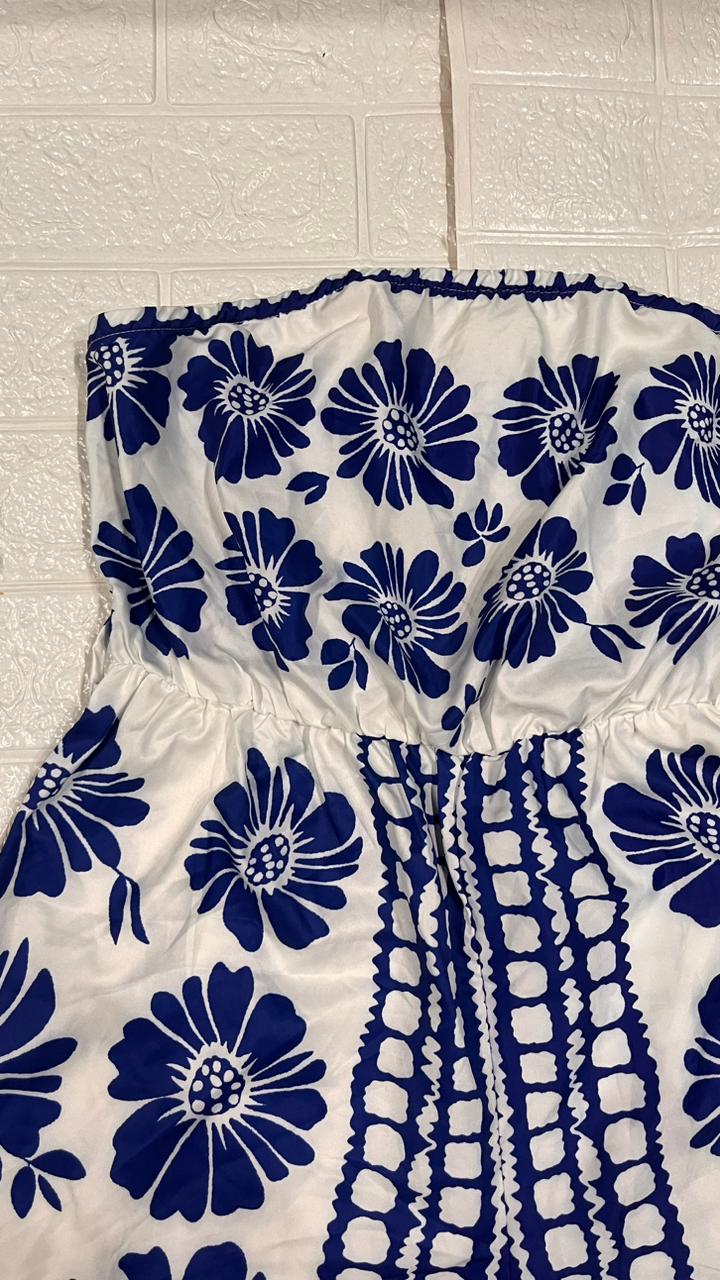 Santorini Bloom Romper