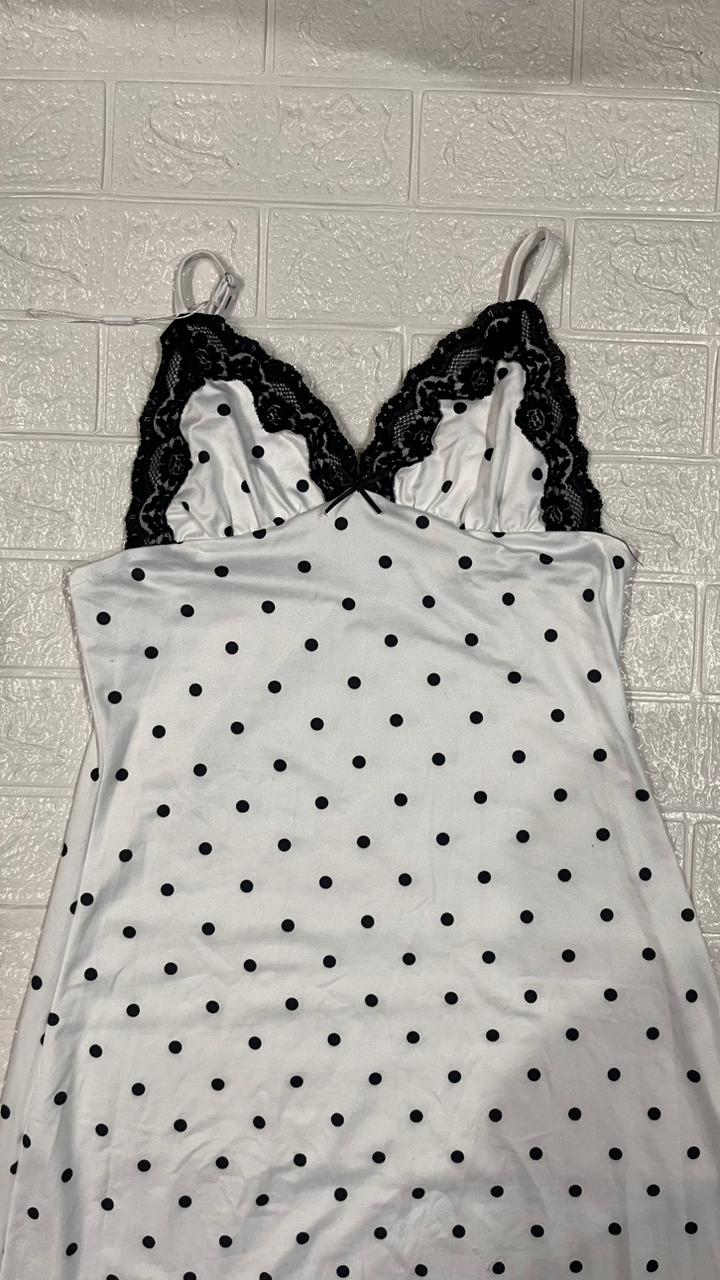 Midnight Dottie Slip