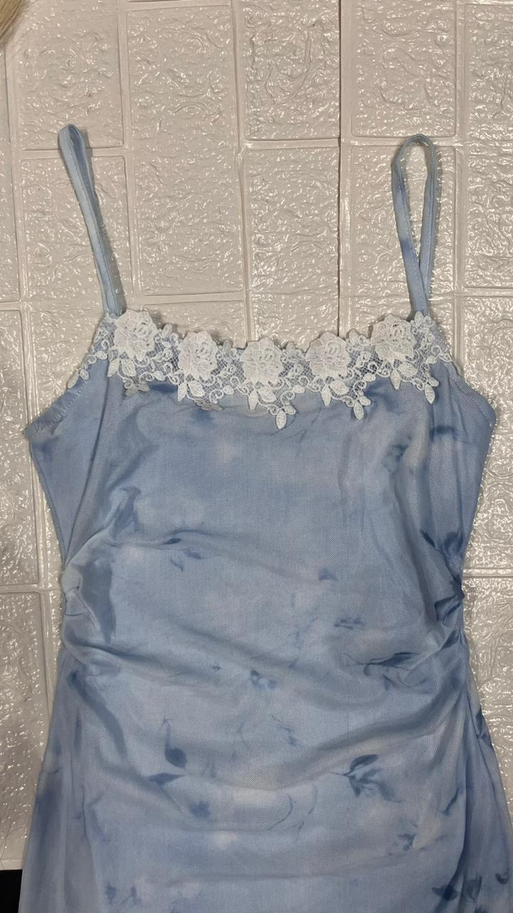 Blueberry Milk Drop Dress