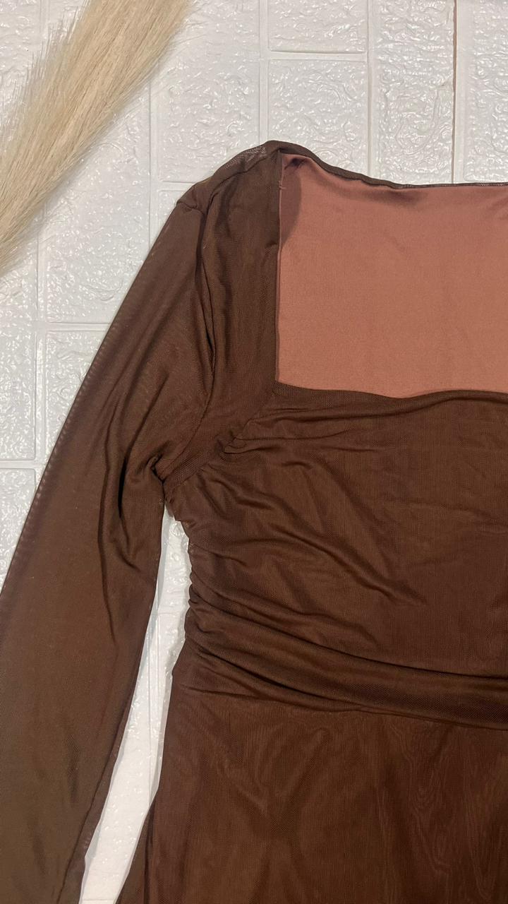 Mocha Muse Dress